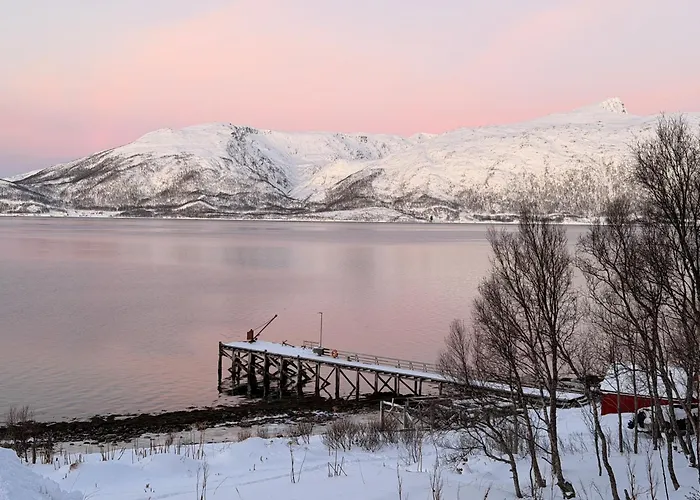 Nordic Sauna Retreat منزل ريفي ترومسو